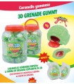 CARAMELLE GOMMOSE CON INTERNO LIQUIDO JOYGUM GRENADE GUMMY DA 18GR. EXPO 50 PZ.
