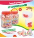 CARAMELLE GOMMOSE JOYGUM CON INTERNO LIQUIDO A FORMA DI DANDWICH DA 18GR EXPO 50PZ