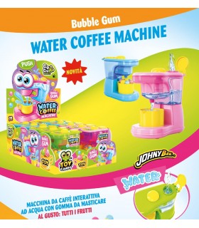 WATER COFFEE MACHINE MACCHINA DA CAFFE INTERATTIVA CON ACQUA E GOMMA DA MASTICARE 10GR CONF.8 PZ