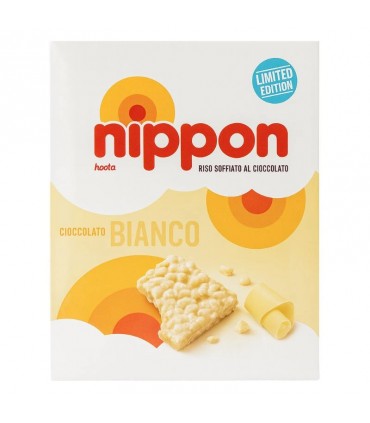 NIPPON L'ORIGINALE RISO SOFFIATO AL CIOCCOLATO BIANCO DA 12GR CONF.48PZ SCADENZA (28/09/2026)