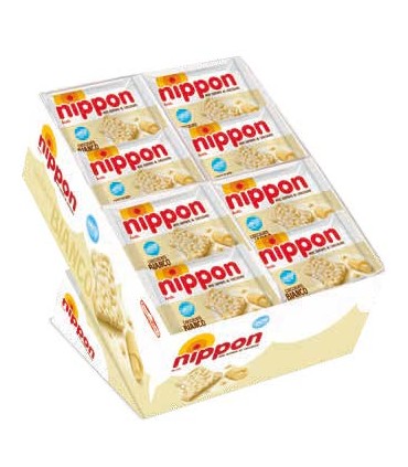 NIPPON L'ORIGINALE RISO SOFFIATO AL CIOCCOLATO BIANCO DA 12GR CONF.48PZ SCADENZA (28/09/2026)