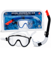 MASCHERA IN VETRO TEMPERATO ADULTO CON BOCCAGLIO DISPONIBILE IN 3 COLORI