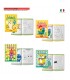 4 Libri marpimar da Colorare con copertina plastificata E VERNICE UV  da 16 Pagine assortiti come in foto