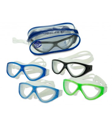 OCCHIALI ADULTO IN SILICONE REGOLABILI DISPONIBILI IN 4 COLORI