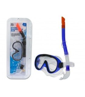 MASCHERA CON BOCCAIO IN POLICARBONATO CON BIVALVA APRIBILE +14 ANNI DISPONIBILI IN 2 COLORI