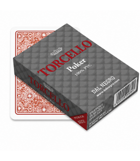 Carte Poker Torcello Dal Negro ROSSE