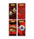 Cartina Clipper LUNGA PREMIUM DIABOLIC FRUITS + FILTRI IN CARTA conf.12 libretti da 32 cartine + 32 filtri CON 4 GRAFICHE