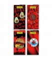 Cartina Clipper LUNGA PREMIUM DIABOLIC FRUITS + FILTRI IN CARTA conf.12 libretti da 32 cartine + 32 filtri CON 4 GRAFICHE