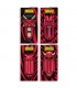 Cartina Clipper LUNGA PREMIUM LARGE DEMON + FILTRI IN CARTA conf.12 libretti da 32 cartine + 32 filtri CON 4 GRAFICHE