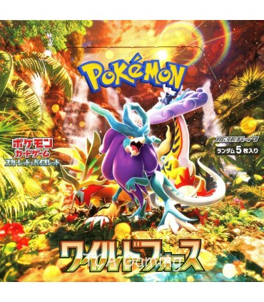 CARTE COLLEZIONABILI POKEMON WILD FORCE CONF. DA 30 BUSTINE CON 5 CARTE