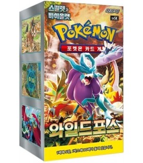 CARTE COLLEZIONABILI POKEMON WILD FORCE CONF. DA 30 BUSTINE CON 5 CARTE