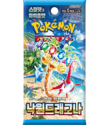 CARTE COLLEZIONABILI POKEMON PARADISE DRAGONA CONF. DA 30 BUSTINE CON 5 CARTE BOX COREANO