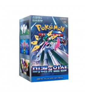 CARTE COLLEZIONABILI POKEMON FUTURE FLASH CONF.30 bustine CON 5 CARTE BOX COREANO