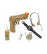 SET POLICE PISTOLA CON ACCESSORI GLOBO GIOCHI DISPONIBILE IN 2 MODELLI