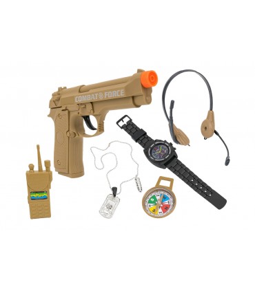 SET POLICE PISTOLA CON ACCESSORI GLOBO GIOCHI DISPONIBILE IN 2 MODELLI