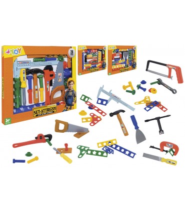 SET ATTREZZI DA LAVORO GLOBO GIOCHI CON 26PZ