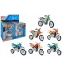 MOTOCROSS DIE CAST SCALA 1:18 IN EXPO DA 12 PZ ASSORTITI