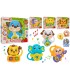 SIMPATICI ANIMALI MUSICALI CON LUCI E SUONI GLOBO GIOCHI DISPONIBILI IN 4 MODELLI