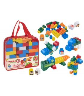 SACCA COSTRUZIONI XL GLOBO GIOCHI DA 32PZ. DISPONIBILE IN 2 SET