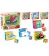 CUBI PUZZLE ANIMALI MIS. 6X6 CM. CON 6 FIGURE GLOBO GIOCHI DISPONIBILE IN 4 MODELLI