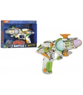 PISTOLA SPAZIALE GLOBO GIOCHI CON LUCI E SUONI
