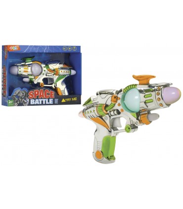 PISTOLA SPAZIALE GLOBO GIOCHI CON LUCI E SUONI