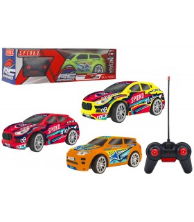 AUTO DA CORSA CON RADIOCOMANDO 7 FUNZIONI SCALA 1:16 GLOBO GIOCHI 27MHZ