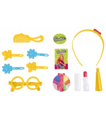 BORSETTA BEAUTY CON TRUCCHI E ACCESSORI SBELELTTI