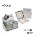 Portasigarette ROCKET in Metallo Conf. 12 pz COLORI ASSORTITI