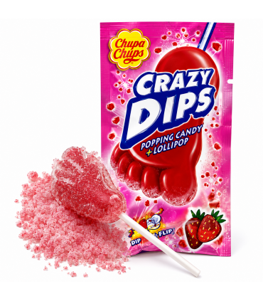 CHUPA CHUPS CRAZY DIPS CONF. DA 24 PZ.