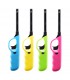 Accendigas ELETTRONICO ATOMIC LUCA BBQ l.23 CM conf. 16 pz. assortiti con 4 COLORI
