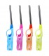 ACCENDIGAS ELETTRONICO ATOMIC BBQ MOD.ALESSIA L.27CM CONF. DA 16 PZ. ASSORTITO CON 4 COLORI