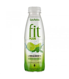 BEVANDA SANATTIVA FIT SPORT ENERGIZZANTE CON POTASSIO GUSTO LIMONE E MENTA BOTTIGLIA PET DA 500ML CONF. 6 PZ.