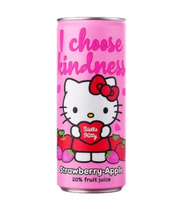 BEVANDA hello kitty AL Gusto strawberry apple LATTINA DA 250 ML conf.12 pz