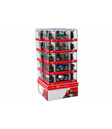 MOTO DIE CAST CON RETROCARIA SCALA 1:60 GLOBO GIOCHI IN EXPO DA 48PZ. MODELLI ASSORTITI