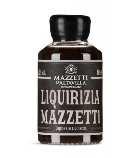 liquirizia liquore  MAZZETTI D'ALTAVILLA 21° BOTTIGLIA IN VETRO DA 10CL
