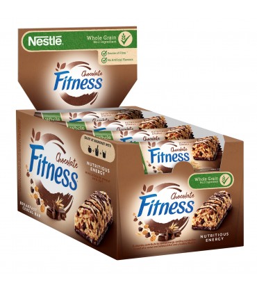 barretta FITNESS nestlè CIOCCOLATO FONDENTE 91 KCAL CONF. DA 24 PZ.