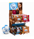 EXPO BARRETTE FITNESS CIOCCOLATO, CACAO PROTEIN, FRUTTI ROSSI E CIOCCOLATO AL LATTE TOTALE 96PZ IN OMAGGIO PALLONE DI CUOIO