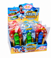 BARCA A MOTORE CON MECCANISMO A CORDA PER VOLARE IN ACQUA CON CARAMELLE ASSORTITE DA 3GR EXPO 12 PZ