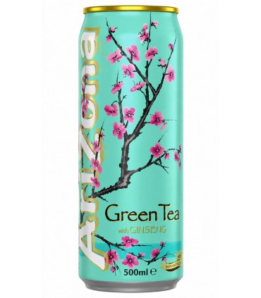 bevanda arizona ORIGINAL GREEN TEA WHIT HONEY gusto THE VERDE  BOTTIGLIA 330 ML