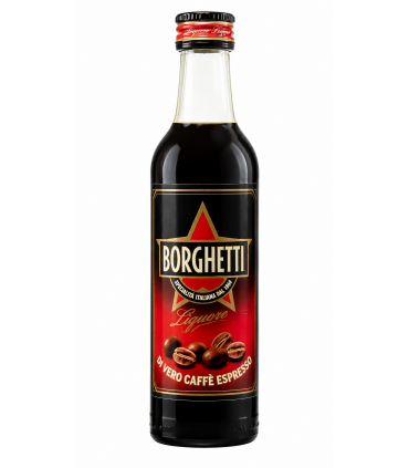BORGHETTI LIQUORE AL CAFFE MIGNON 25° BOTTIGLIA IN VETRO DA 5CL