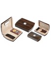 HUMIDOR DA VIAGGIO LUBINSKI IN NOCE “PRISMA” GRANDE LUC. Q190