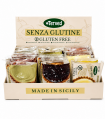 CROSTATINE ARTIGIANALI TERVED 50g SENZA GLUTINE con farina di grano di saraceno EXPO DA 24PZ. assortiti con 6 gusti