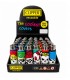 ACCENDINO Clipper Gommati FANTASIA COVER BONE GENTLEMEN conf. 30 pz. assortiti in 6 fantasie