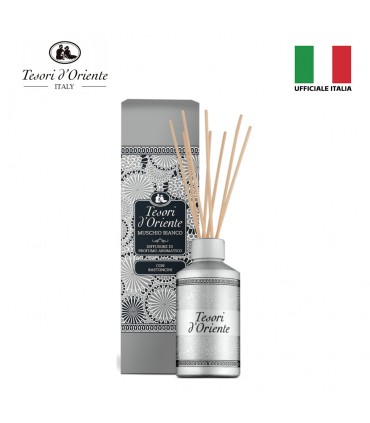 TESORI D'ORIENTE AMBIENTE MUSCHIO BIANCO 200 ML.