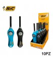 Accendigas Elettronico Bic Megalighter H.20 cm conf. 10 pz. assortito con 2 colori