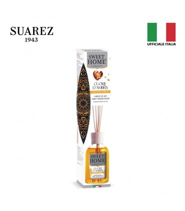 PROFUMATORE AMBIENTE 100 ML. SWEET HOME CUORE D'AMBRA