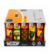 Accendini Bic Maxi Fantasia REGGAE SYMBOLS conf. 50 pz. assortiti