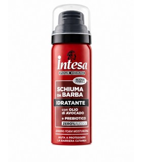 INTESA SCHIUMA DA BARBA IDRATANTE ZERO ALCOOL DA VIAGGIO 50ML