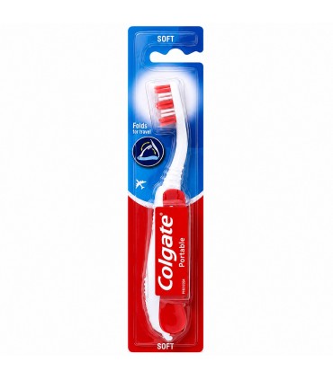 SPAZZOLINO COLGATE SETOLE SOFT PORTATILE DA VIAGGIO